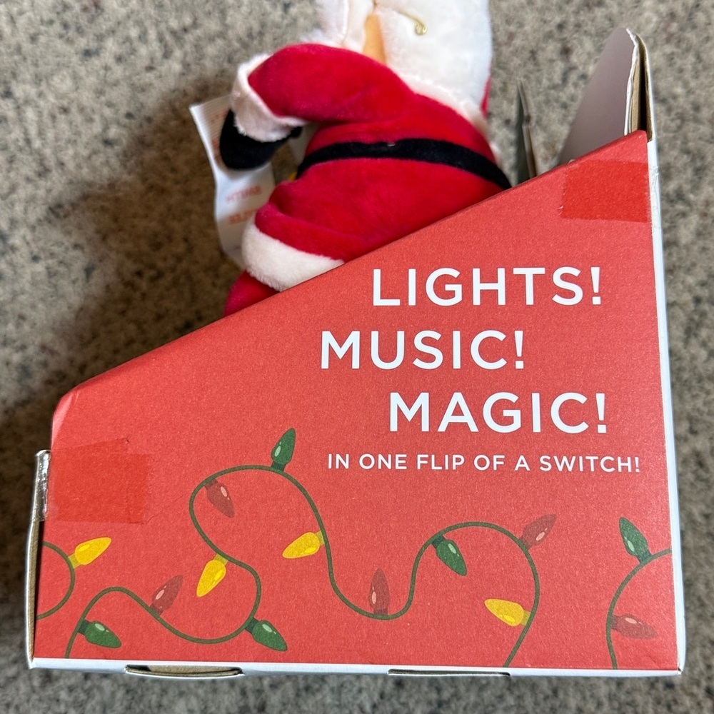 Hallmark Musical Tree-Lighting Santa NEW - Picture 8 of 10